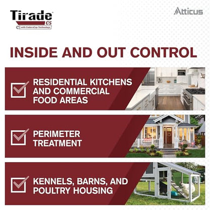 Atticus Tirade CS Insecticide (16oz) Long Lasting Indoor/Outdoor Control