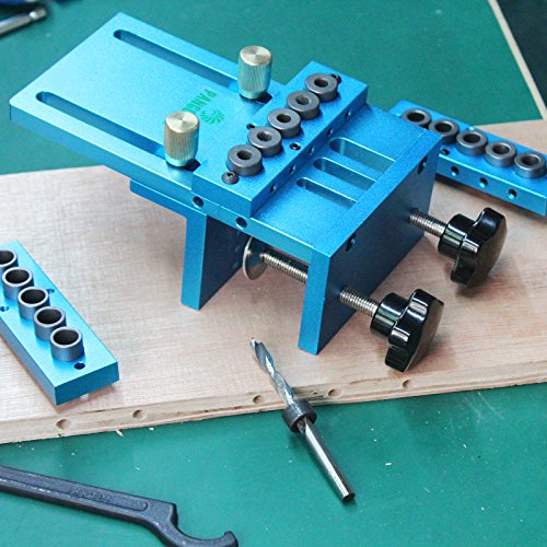 PANGOLIN Dowel Jig Kit Adjustable Doweling Jig Set with 6/8/10mm Drilling