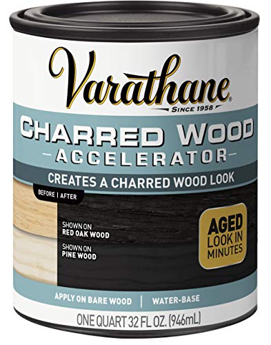 Varathane Charred Black Wood Accelerator - color: Charred Black, size: Quart (Pack of 1)