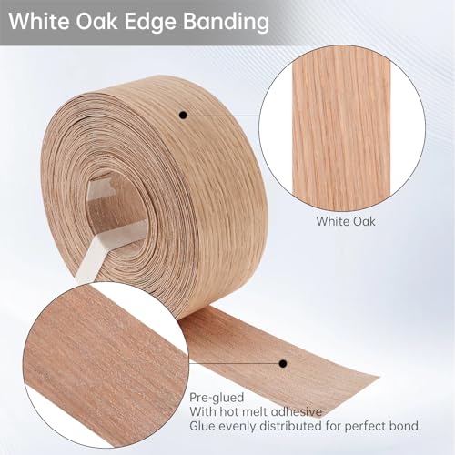 2in*50ft Edge Banding Wood Veneer Strips Adhesive Wood Banding Strips - size: 2 inch * 50 ft (5 cm * 15M)