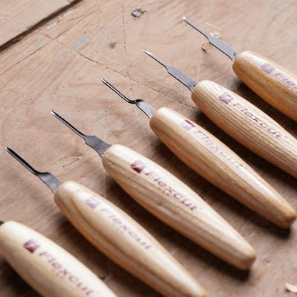 Flexcut Carving Tools - style: 1.5mm Mixed Profile