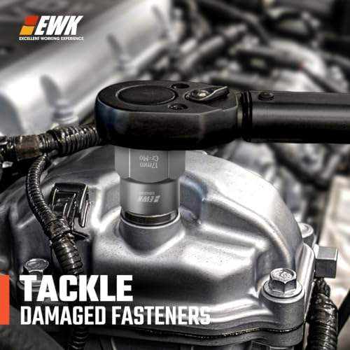EWK 13-Piece Nut and Bolt Extractor Set, 3/8" Drive - style: 13-Piece Bolt Extractor Set
