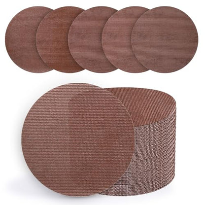 50 Pcs 5 Inch Mesh Sanding Disc Assortment for Random Orbital Sander - style: 5 Inch