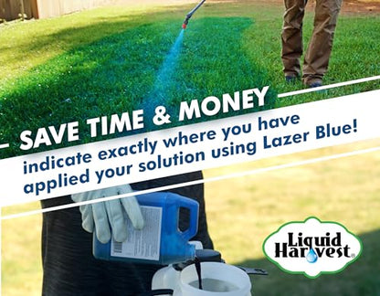 Liquid Harvest Lazer Blue Concentrated Spray Pattern Indicator - 16 Ounces - size: 16 fl oz