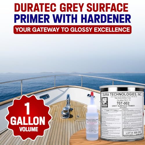 Duratec 707-002 Grey Surface Primer Gallon with 60cc Hardener
