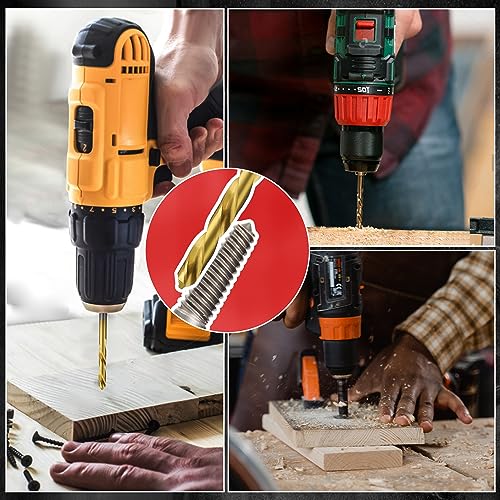 40Pcs Screw Extractor Set Left Hand Drill Bit Set with Hex Adapter - size: 40Pcs
