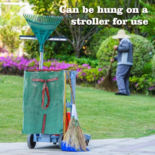 RISETEX 72 Gallon 4-Pack Collapsible Dustpan-Type Leaf Bags Yard Waste - style: 4 pack Yard Waste Bags