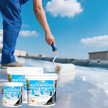 Hupeyna Waterproof Sealant, Liquid Invisible Waterproof Agent 4L