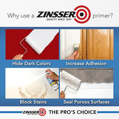Zinsser 60001 Peel Stop Clear Binding Sealer & Primer, Gallon - size: 128 Fl Oz (Pack of 1)
