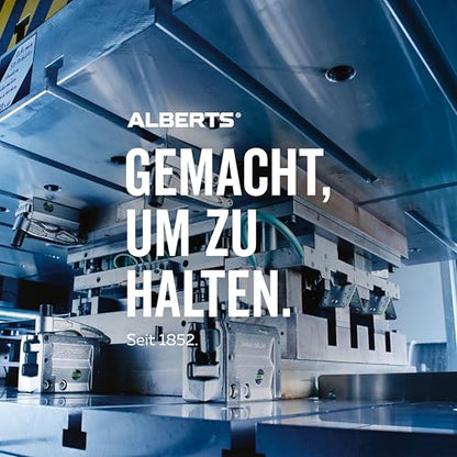 ALBERTS, Sendzimir-galvanised, 400 x 120 mm 353469 Perforated Plate - size: 400 x 120 mm