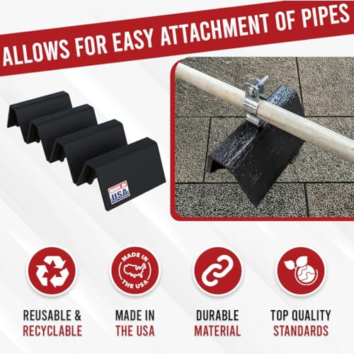 roof top Pipe Support CTL 4 Pack | 6" Pre-Cut (41924)