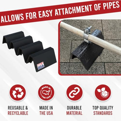 roof top Pipe Support CTL 4 Pack | 6" Pre-Cut (41924)