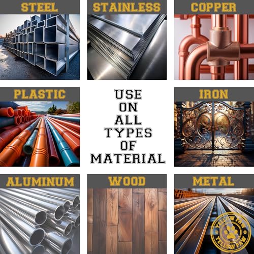 1/4 Inch Drill Bit (3 Pack) Industrial Grade M35 Cobalt Titanium Aluminum Nitrite - 1/4" Diameter & Total Length of 4" with Working Length of 2-3/4" Easily Drill Into Metal, Steel, & Aluminum - size: 1/4 in