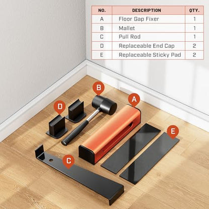 Floor Gap Fixer Tool for Laminate Floor Gap Repair