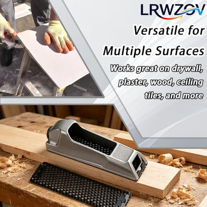 Drywall Rasp Tool Kit with Replaceable Rasp Blade