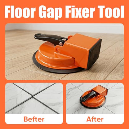 Floor Gap Fixer Tool, Heavy Duty Laminate Floor Suction Cup Repair Tool, Durable, Compact, & Efficient Flooring Tools for Vinyl, Wood, Laminate Floors (1PC)