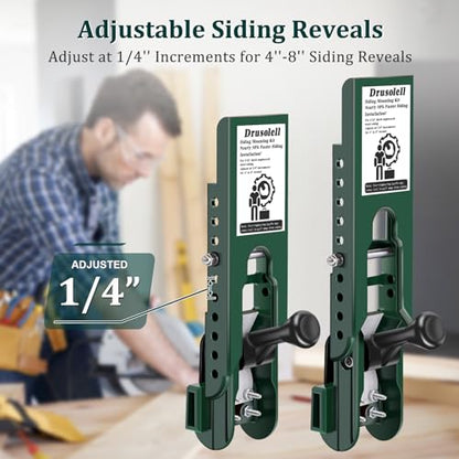 Siding Installation Tools, Siding Mounting Kit for 5/16-Inch Fiber Cement - style: Green