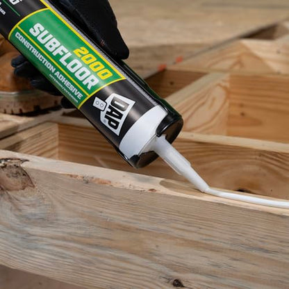 DAP 2000 Subfloor Construction Adhesive, Light Tan, 28 oz (7079827042)
