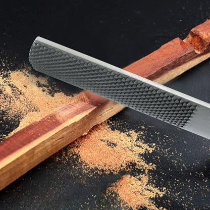 2 Pack 4 Way Wood Rasp File, Carbon Steel Hand File