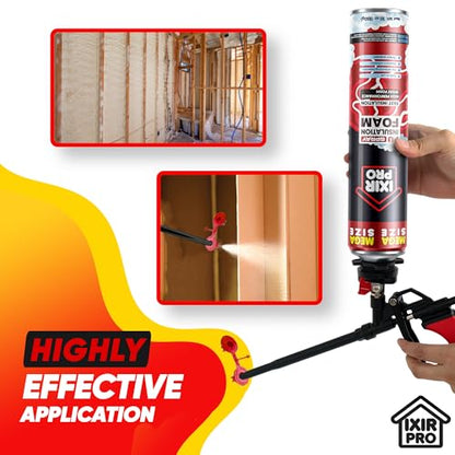 Spray Foam Insulation, 1 Pack x 30 oz, Expanding Foam Sealant Spray - size: 1 Pack