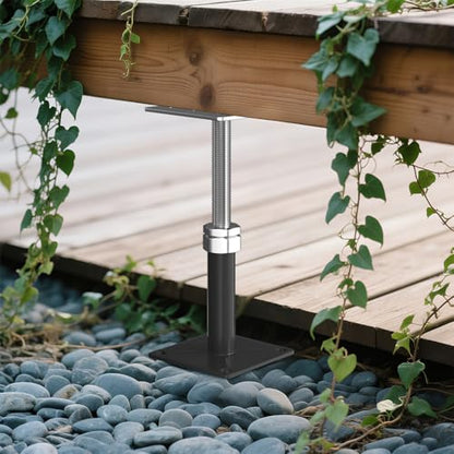 4-Pack 11-16 in House Joist Jacks for Leveling and Lifting, Black - color: Black, size: 11-16 in