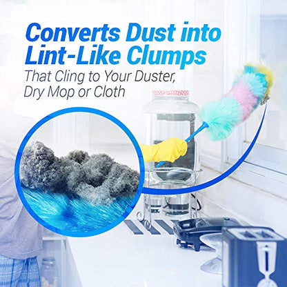 Fuller Brush Duster Spray – 15.5 oz Multi Surface Dust Removing Sprayer - Safe Household Cleaning for Floors, Furniture, Blinds & Car Interiors (Pack of 1) - size: 1 Pack