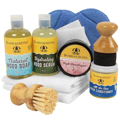 Bumblechutes Wood Cutting Board Care Kit Gift Box - size: Complete Kit