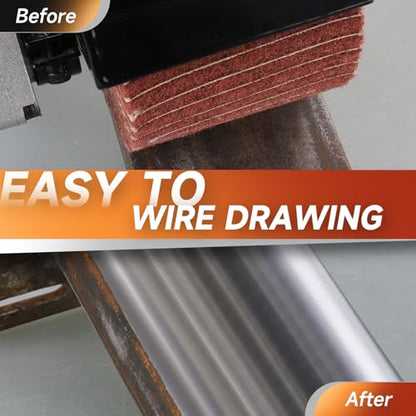 Surface Conditioning Tool 320 Grit Abrasive Drawing Polishing Drum - style: 320 grit with sandpaper