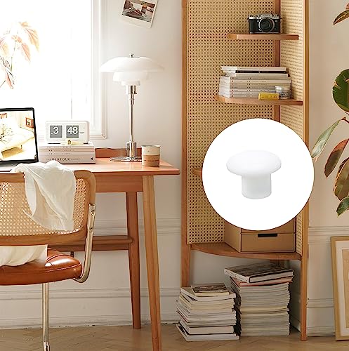 300Pcs 3/16" Plastic White Hole Plugs, Screw Hole Covers - color: White, size: 300pcs*0.19"(5mm)