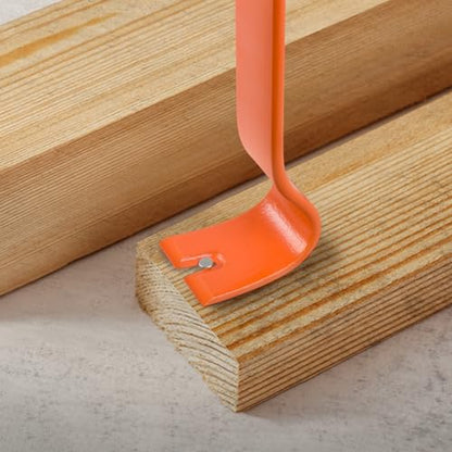 4-Pack Flat Pry Bar Set 5.5"/7.5"/9.5"/15" for Woodworking - style: 4 PCS