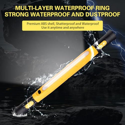 ERAY Magnetic Work Light Bar, 6000mAh /3000LM Rechargeable Under Hood Light - color: Yellow