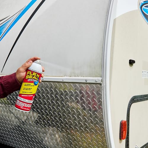 Flex Seal Spray Rubber Sealant Coating, Waterproof, Black, 14 oz, 1-Pack - color: Black, size: 14 oz (Pack of 1)