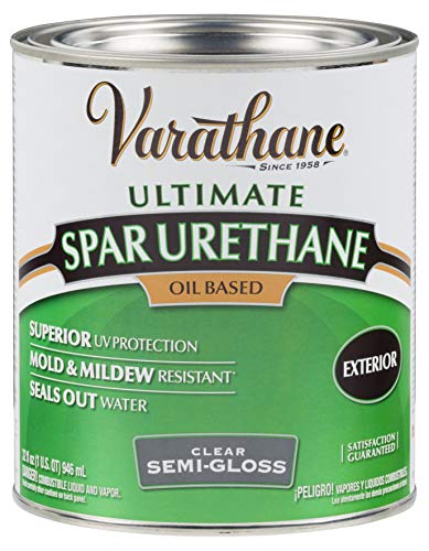 Varathane Outdoor Spar Semi-Gloss Urethane - color: Semi-Gloss Finish