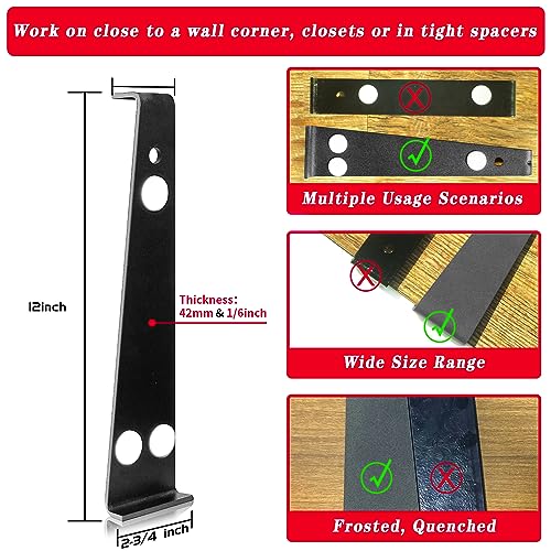 NAACOO Heavy Tapping Block+Pull Bar,No Mallet Tap Floor 1-2 Times - style: Heavy Tapping Block+Pull Bar