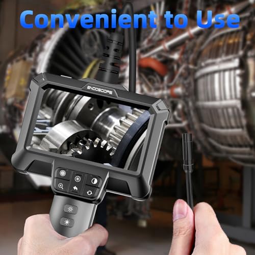 WINWEND Endoscope Camera with Light for Drain,Pipe,Plumbing Mechanic Tools