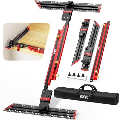 Stair Tread Template Tool - No Assembly Required Stair Tread Jig - color: LTC-A Black-001