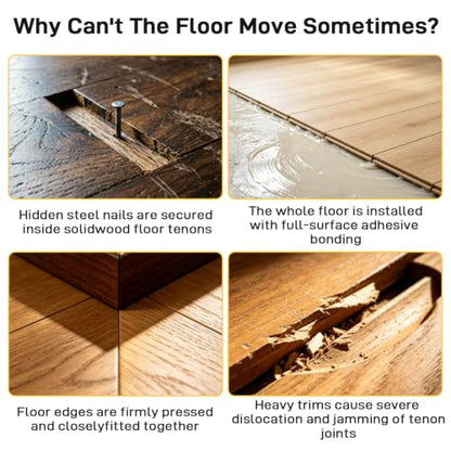 Floor Gap Fixer Tool, Heavy Duty Suction Cup Tool, Laminate Flooring Tools