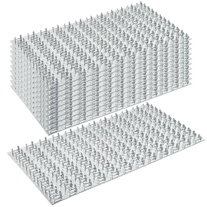 10 Pcs Truss Mending Plate 6x12, Pronged Truss Plates with Nail Teeth, Truss Brackets for Roofing Wood Connector - size: 6"x12"