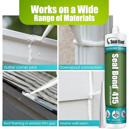 Seal Bond® 415 Gutter & Seam Sealant, White