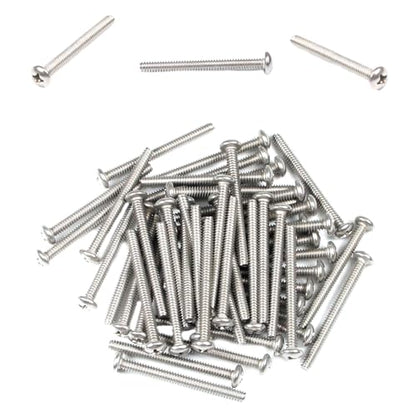 25PCS #8-32 x 1-1/2" Machine Screws, Phillips Pan Head, 304 Stainless Steel - size: #8-32x1-1/2"