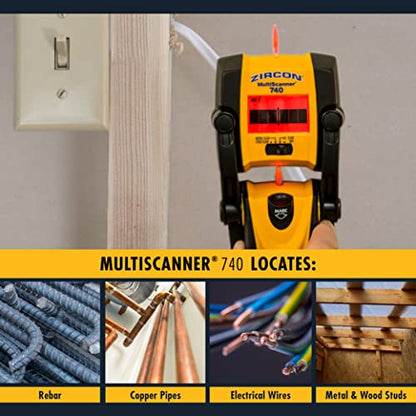 Zircon MultiScanner 740 Electronic Wall Scanner with Built-In Erasable Wall Marker - style: MS 740 with Wall Marker