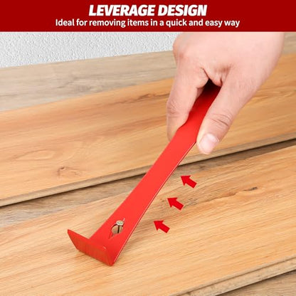 TOOLEAGUE 3Pcs Mini Flat Pry Bar Set, Bee Hive Tool