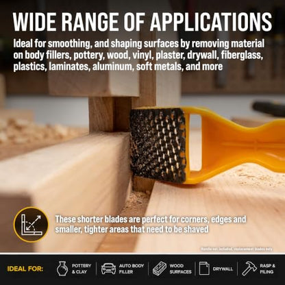 Dura-Gold 2-1/2" Curved Flat Standard Cut Replacement Blade, Pack of 6 - style: Blades
