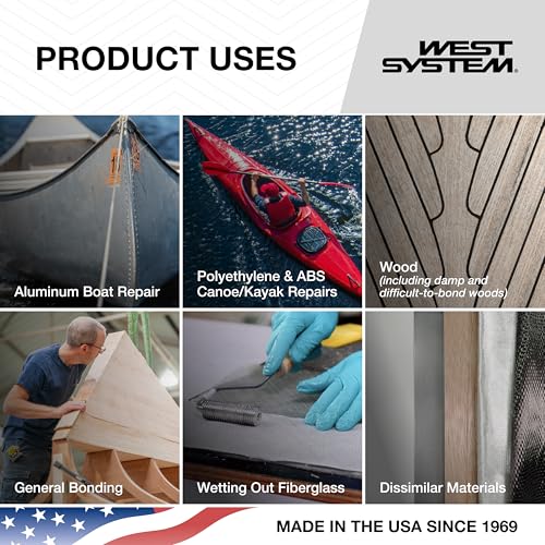 West System G/Flex 650 Epoxy Adhesive, 2 x 4 oz | Toughened & Flexible
