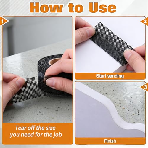 Emery Cloth Roll 80 Grit, 1-1/2" x 10 Yard for Copper Pipe - size: 80 Grit