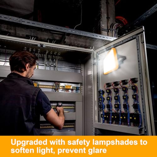Magnetic Led Work Light Rechargeable, 700LM 3600mah Battery