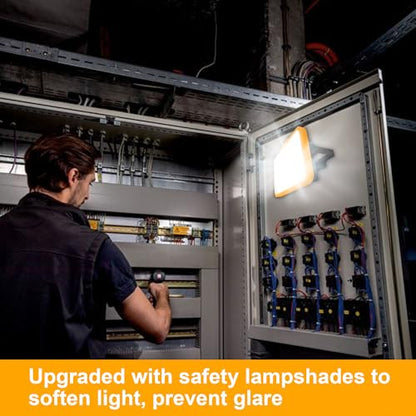Magnetic Led Work Light Rechargeable, 700LM 3600mah Battery