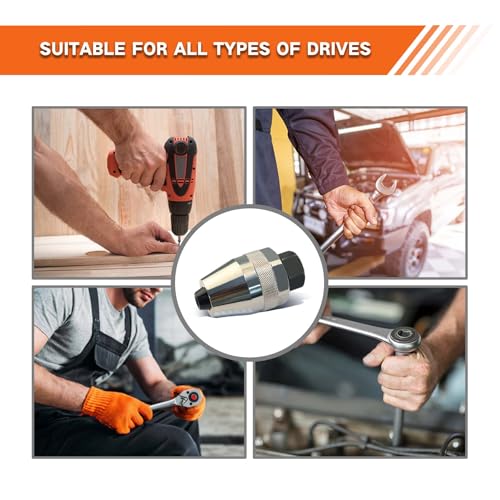 Damaged Bolt and Stud Extractor Tool, Grips and Removes 1/4” to 1/2” Studs