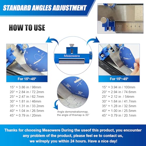 Chisel Sharpening Kit with Sharpening Stones – Wood Chisel Sharpener Honing Guide Set for Chisel Sharpening, Planer Blade Sharpener – Complete Wood Chisel Sharpening Kit with Whetstone - color: Blue Honing Guide and Stone