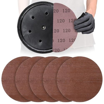25 Pcs 9 Inch Mesh Sanding Disc for Drywall Sander 120 Grit - style: 9 Inch
